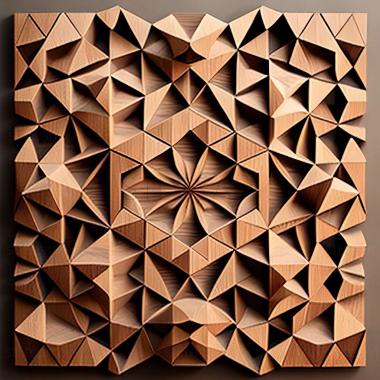 3D model geometric pattern (STL)